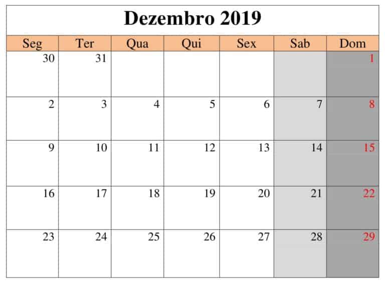 Calendario Dezembro 2016: Imprima Gratuitamente!