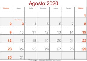 Calendario-agosto-2020-Con-Festivos-Formato