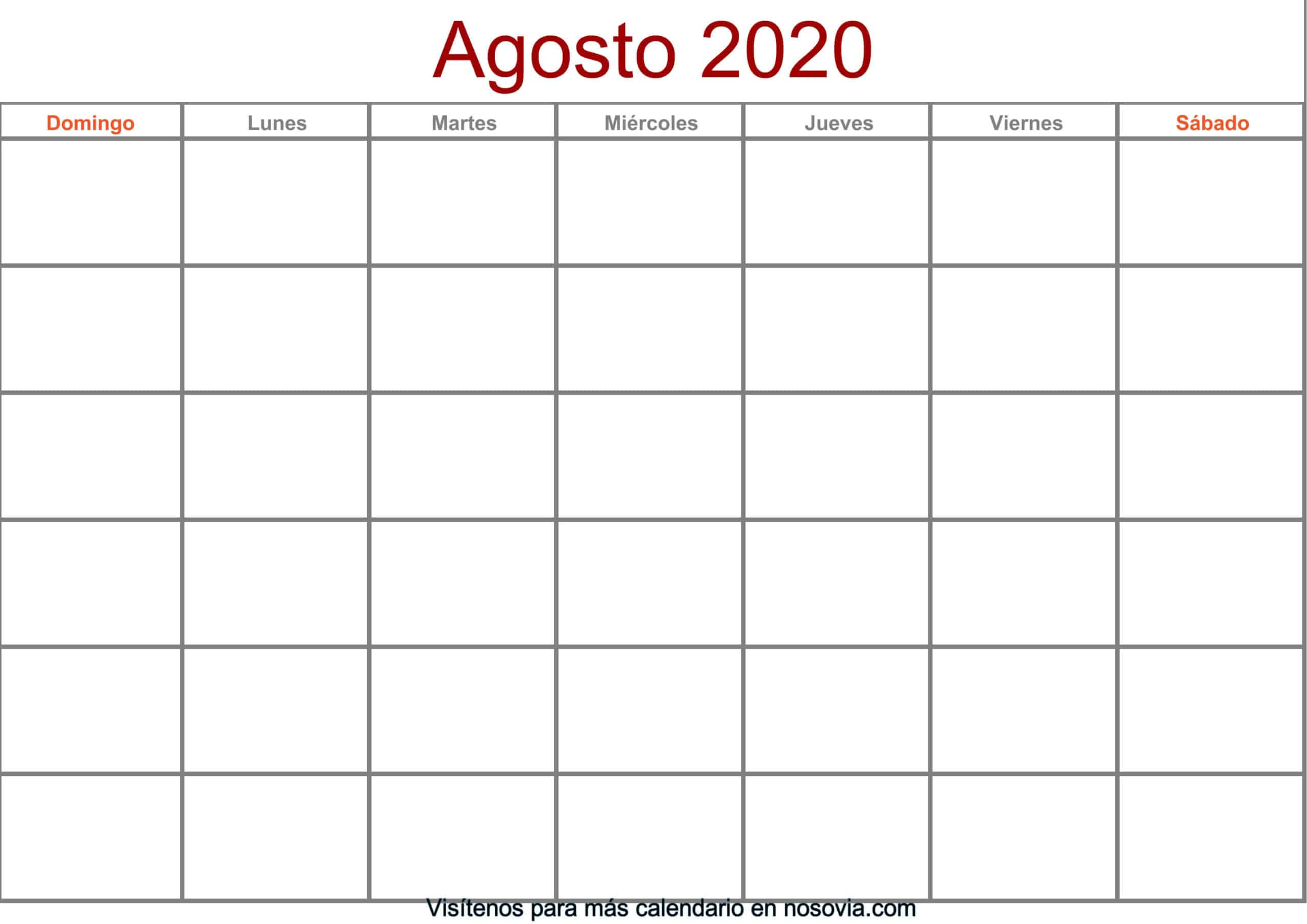 Calendario-agosto-2020-en-blanco-Formato-gratis