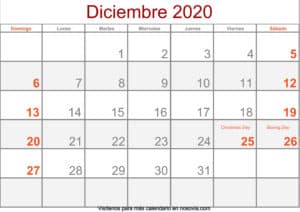 Calendario-diciembre-2020-Con-Festivos-Formato