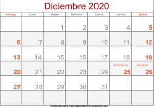 Calendario-diciembre-2020-Con-Festivos-Formato