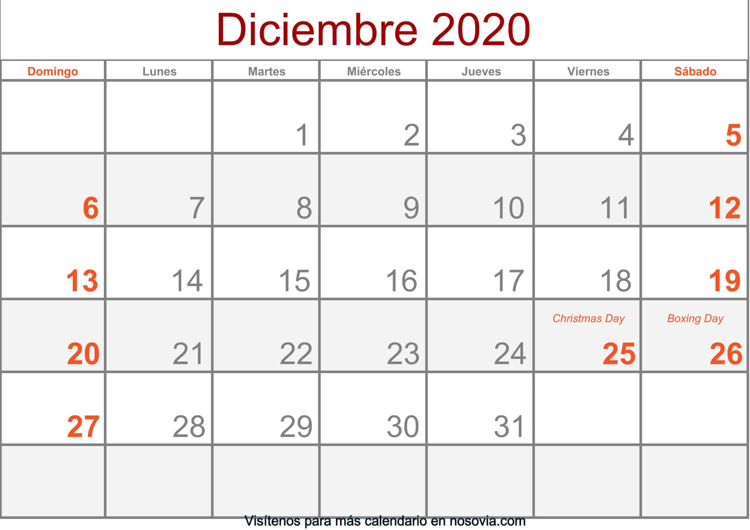 Calendario-diciembre-2020-Con-Festivos-Formato