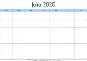 Calendario-julio-2020-en-blanco-Palabra-gratis