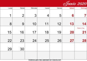 Calendario-junio-2020-Con-Festivos-imprimible