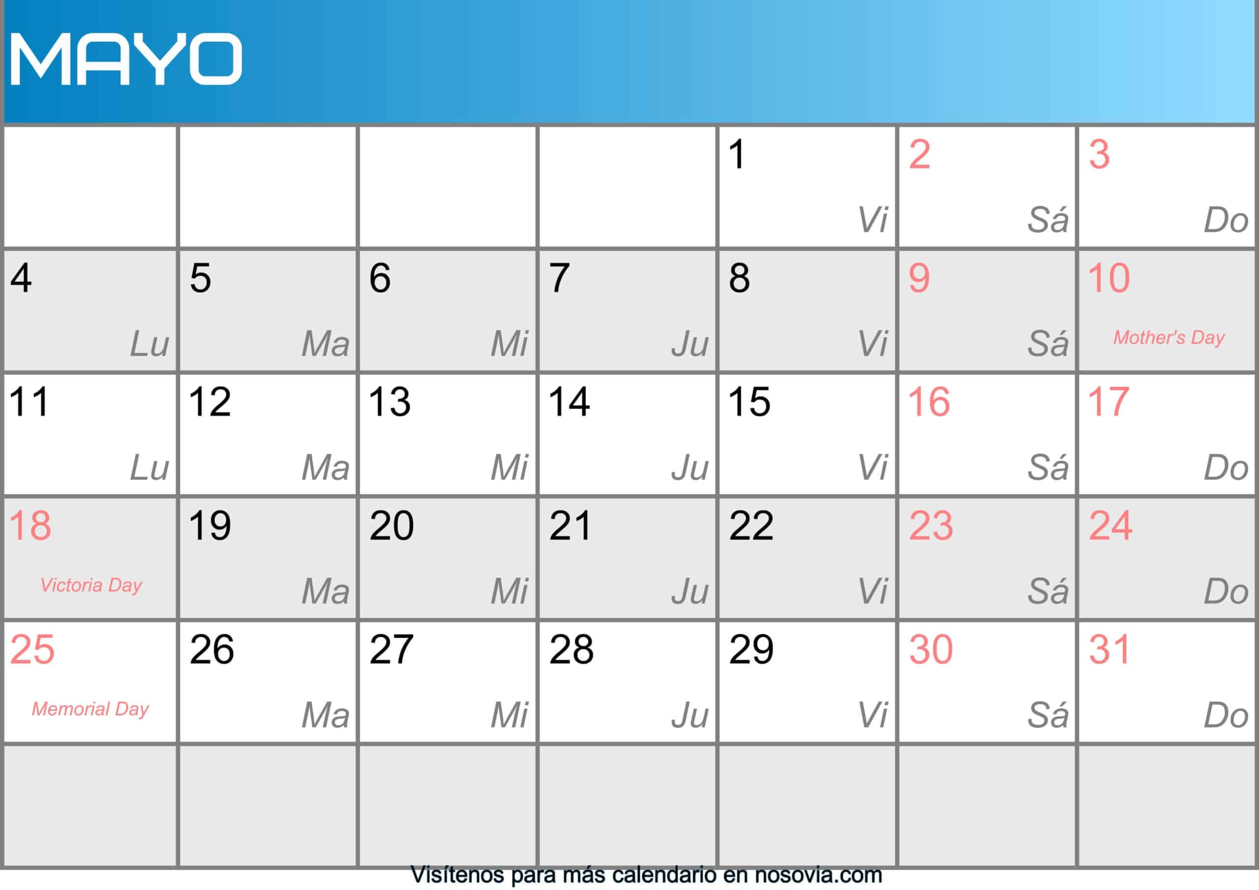 Calendario-mayo-2020-Con-Festivos-Imágenes