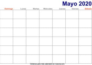 Calendario-mayo-2020-en-blanco-Imprimir-gratis