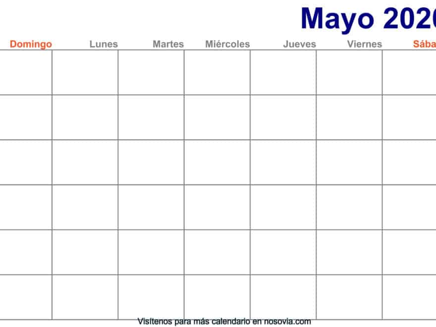 Calendario-mayo-2020-en-blanco-Imprimir-gratis