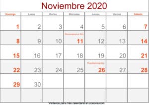 Calendario-noviembre-2020-Con-Festivos-Formato
