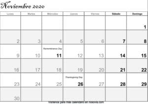 Calendario-noviembre-2020-Con-Festivos-PDF