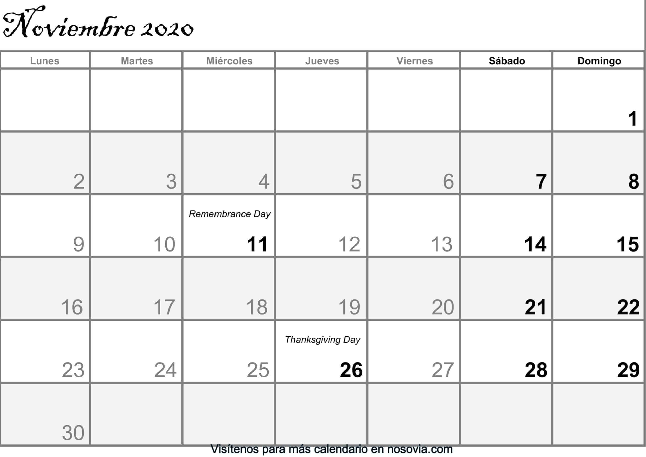 Calendario-noviembre-2020-Con-Festivos-PDF