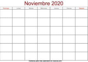 Calendario-noviembre-2020-en-blanco-Formato-gratis