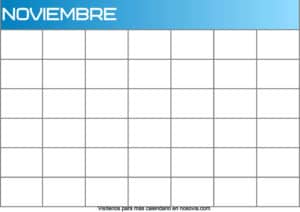 Calendario-noviembre-2020-en-blanco-ImÃ¡genes-gratis