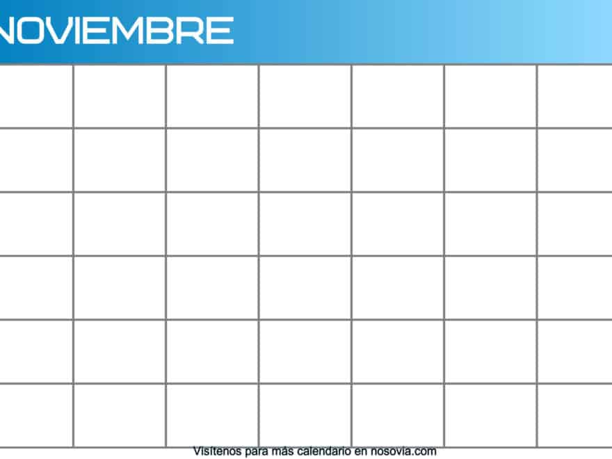 Calendario-noviembre-2020-en-blanco-ImÃ¡genes-gratis