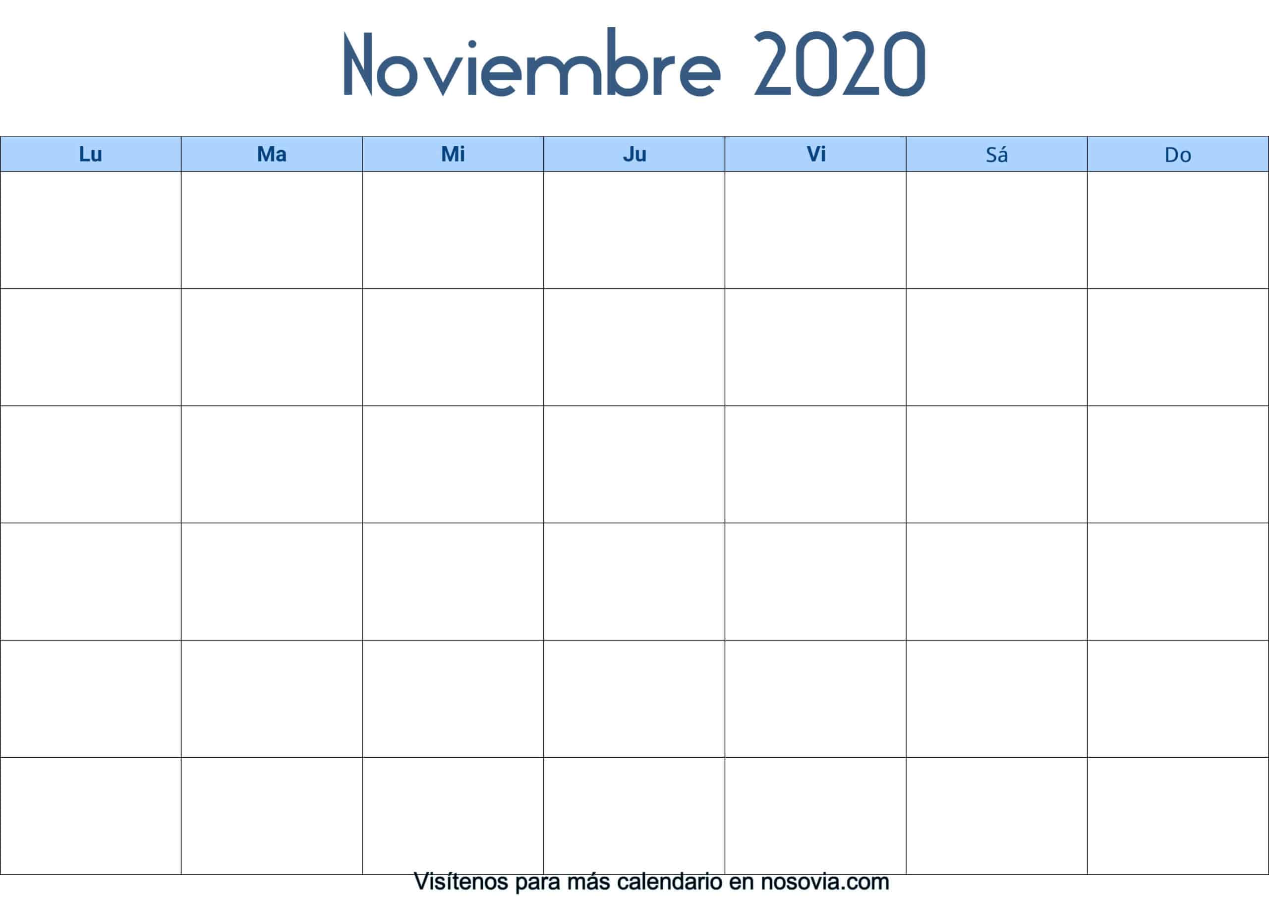 Calendario-noviembre-2020-en-blanco-Palabra-gratis