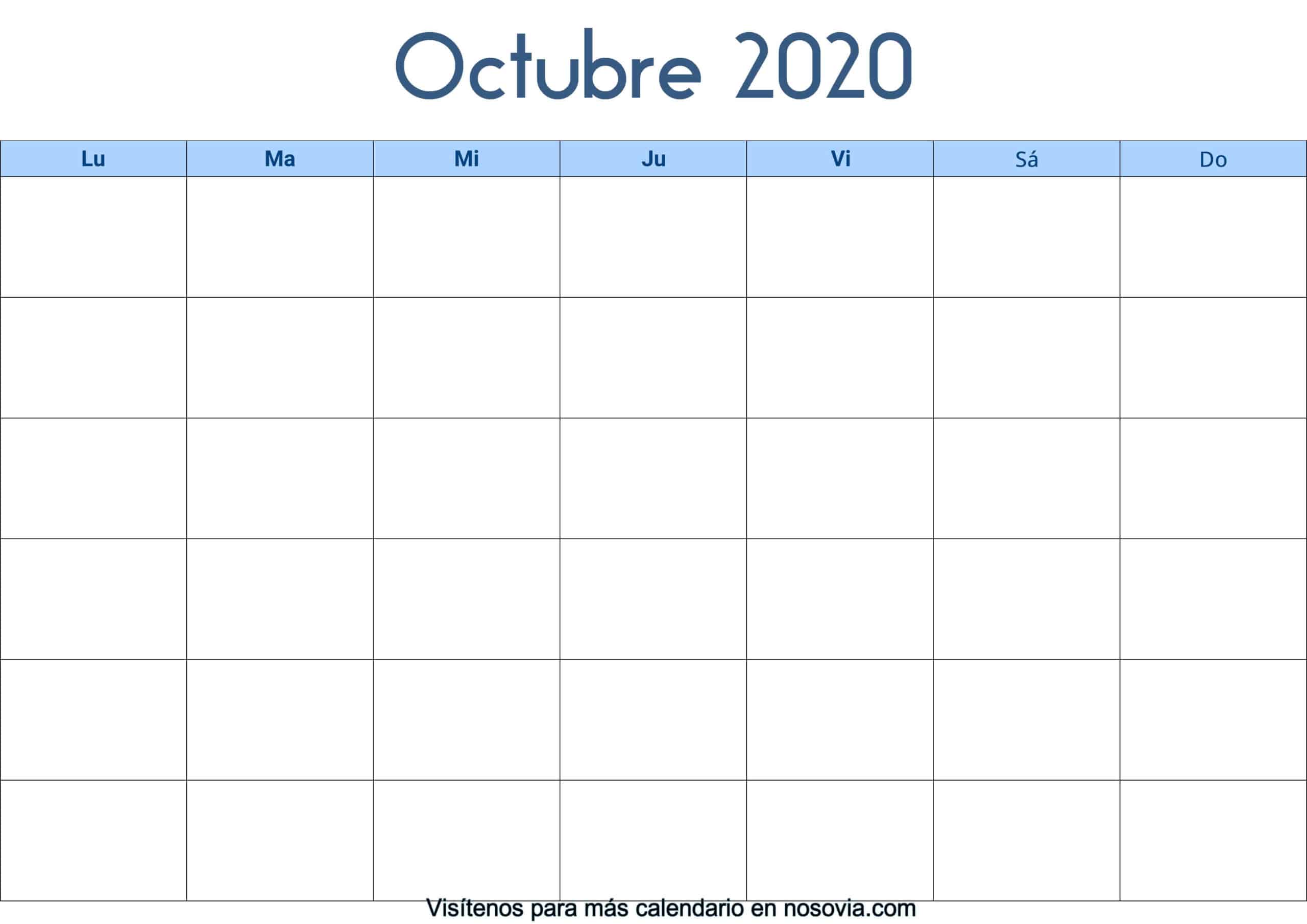 Calendario-octubre-2020-en-blanco-Palabra-gratis