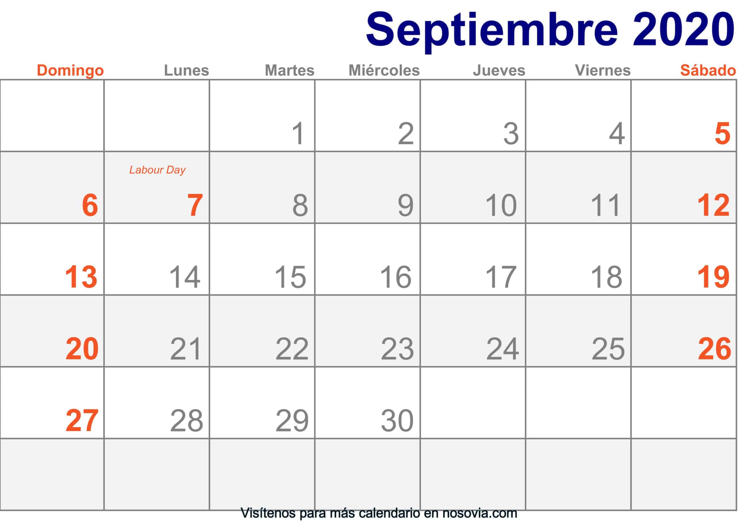 Calendario-septiembre-2020-Con-Festivos-Imprimir