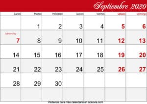 Calendario-septiembre-2020-Con-Festivos-imprimible