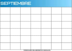 Calendario-septiembre-2020-en-blanco-ImÃ¡genes-gratis